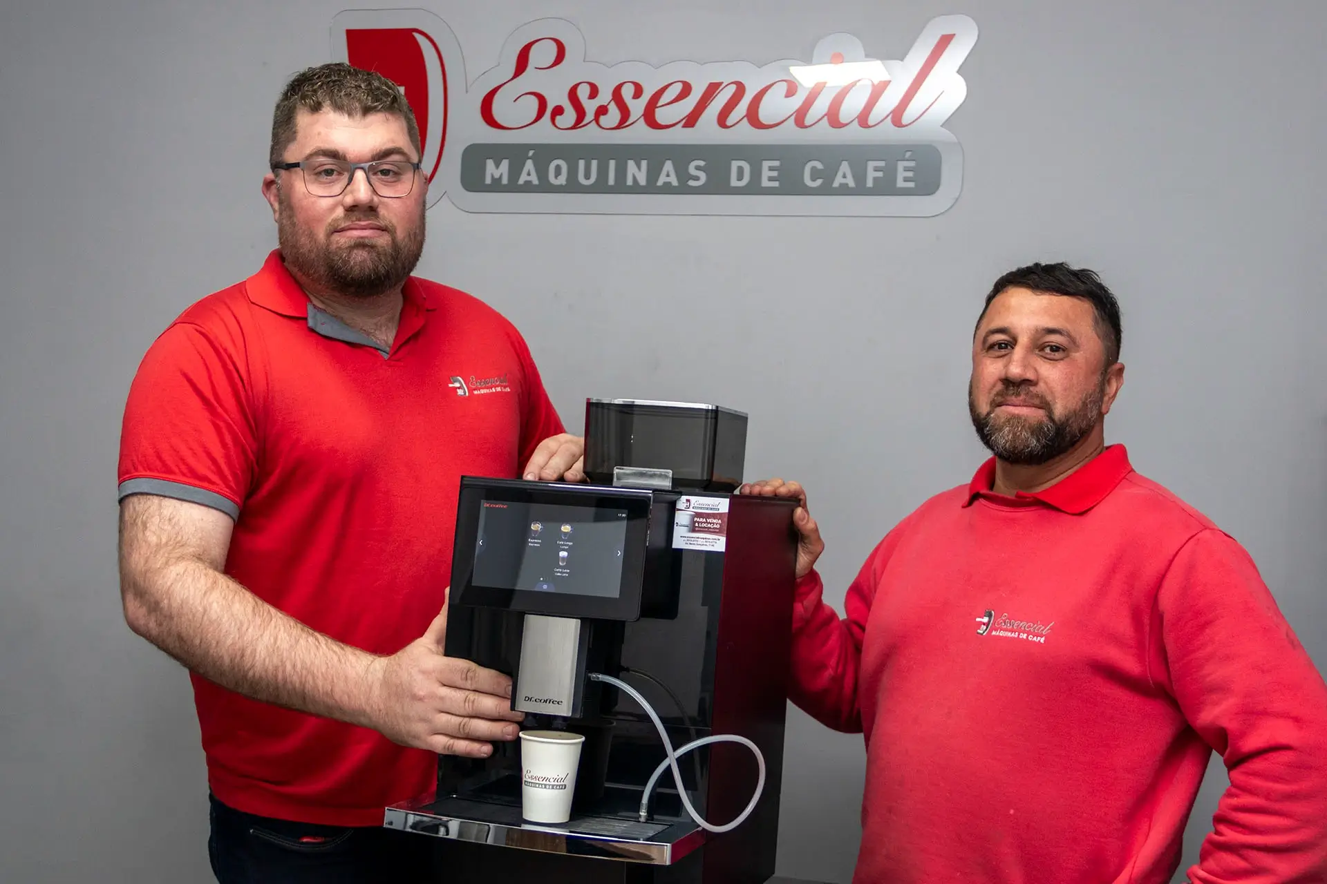 Equipe especializada Essencial Máquinas de Café