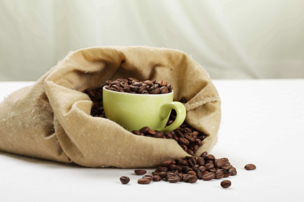 Grãos de café